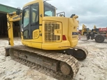 Used Excavator,Used Komatsu,Used Excavator in yard,Back of used Excavator,Front of used Komatsu Excavator,Front of used Excavator